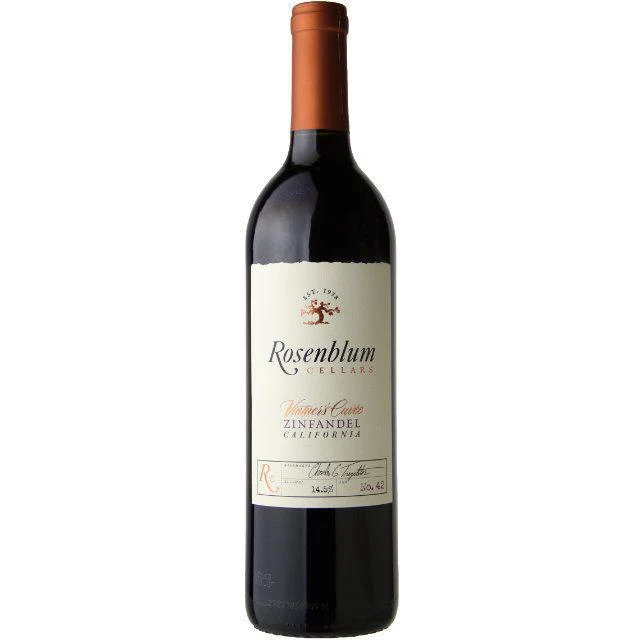 Zinfandel Rosenblum Cellars Vitner's Curve