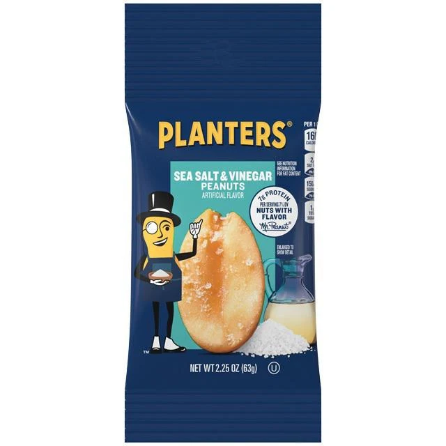Misc Snacks Planters Peanuts 2oz Salt & Vinegar 788547