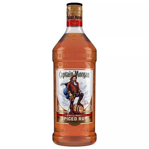 Rum Captain Morgan 1.75L Plastic Bottle