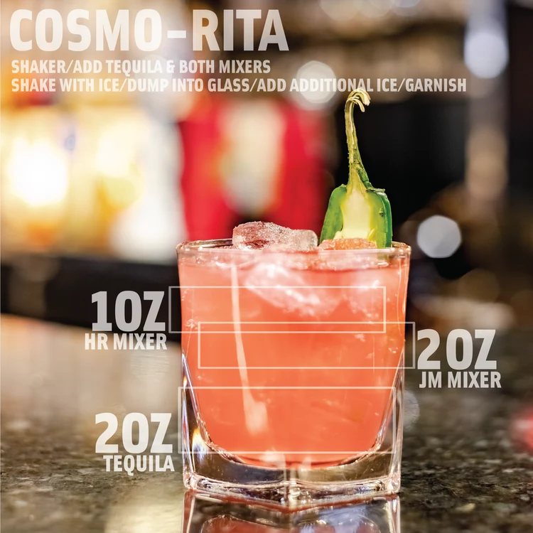 N/A RI Cocktail Mixer BootBlack Brand 26oz Hibiscus Margarita