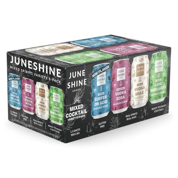 Cocktail June Shine 8pk Mixed Cocktail Variety