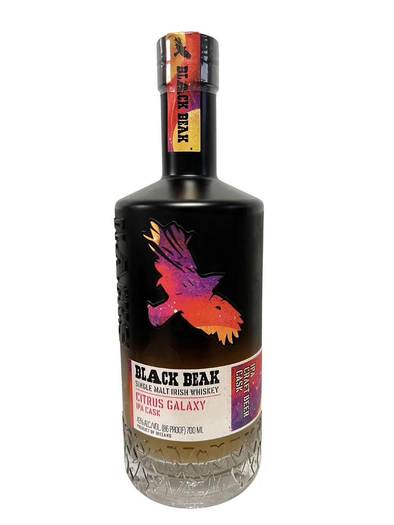 Whiskey Irish Black Beak Citrus Galaxy IPA Cask