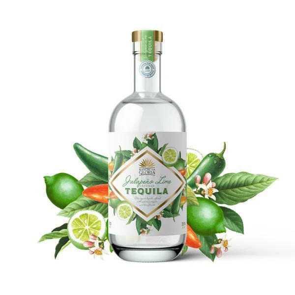 Tequila Rancho la Gloria Jalapeno Lime