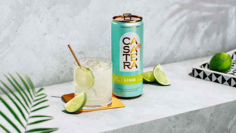 Seltzer Casatera 4pk Lime