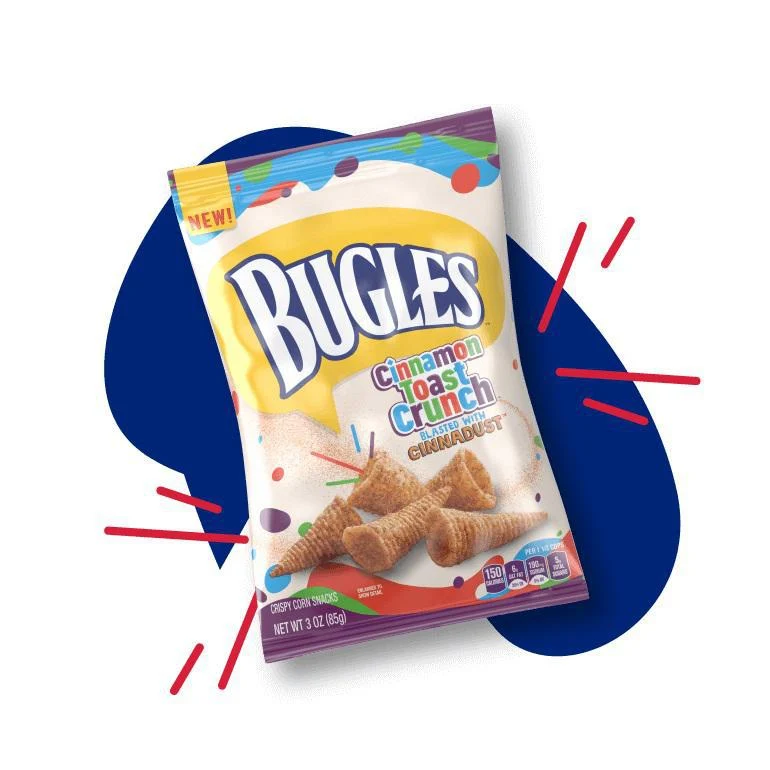 Misc Snacks Bugles 3oz. Cinnamon Toast Crunch