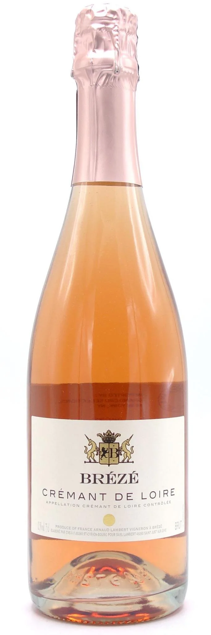 Rose Sparkling Arnaud Lambert Breze Cremant de Loire