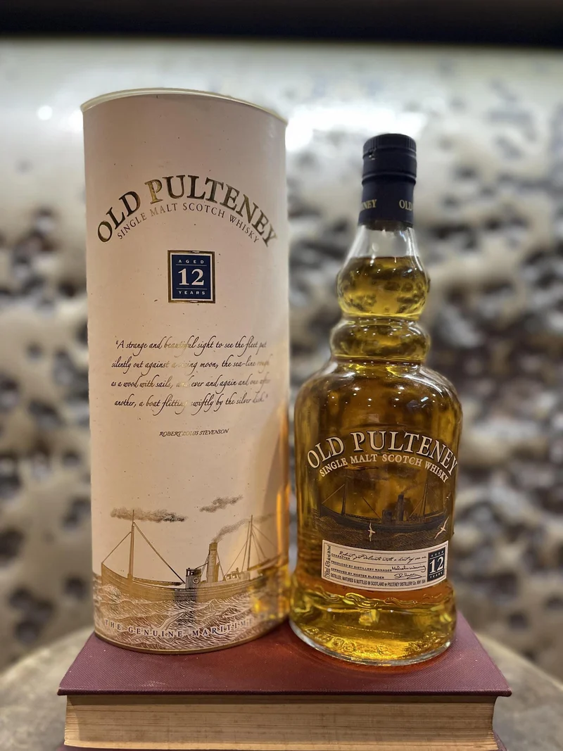 Scotch Old Pulteney 12 Year Old Single Malt Scotch Whisky (Older Bottling)