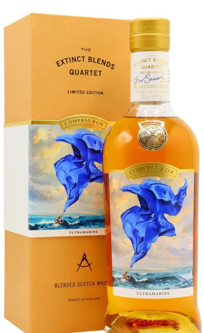 Scotch Compass Box Ultramarine The Extinct Blends Quartet Limited Edition