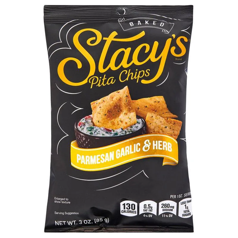Misc Snacks Stacy's Pita thins Parmesan Garlic & Herb
