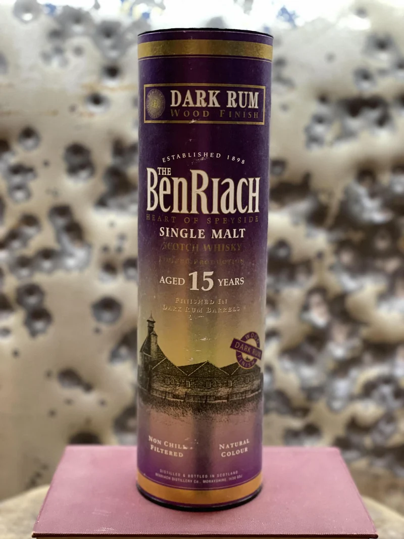 Benriach 15 Year Old Dark Rum Wood Finish