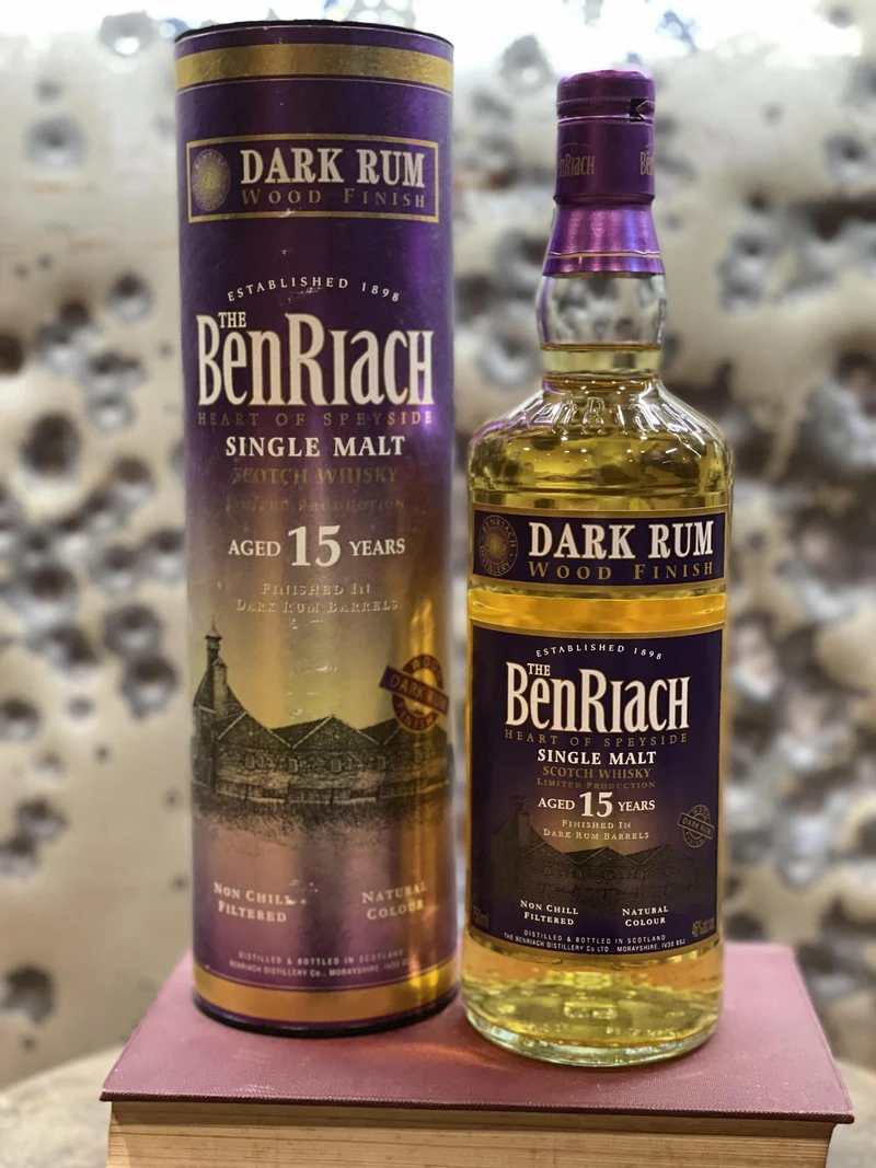 Benriach 15 Year Old Dark Rum Wood Finish