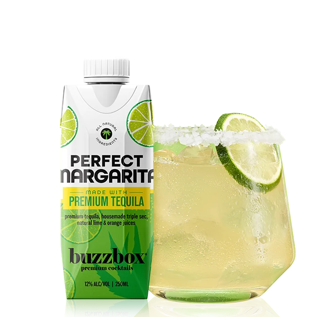 Cocktail Buzzbox 4pk Perfect Margaritas 201513