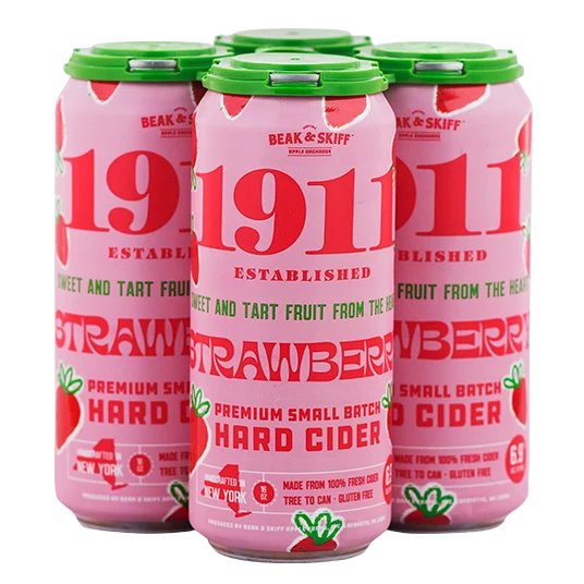 Cider 1911 Est 4pk Strawberry