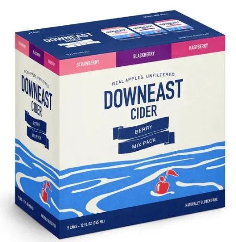 Cider Downeast 9pk Mixed Berry