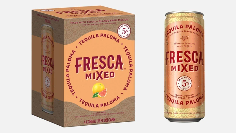 Cocktail Fresca Mixed 4pk Tequila Paloma