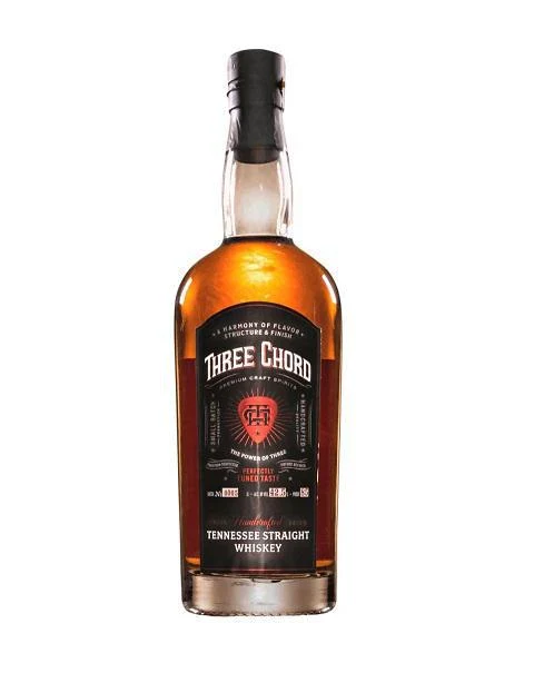 Whiskey Three Chord 750ml Straight Whiskey