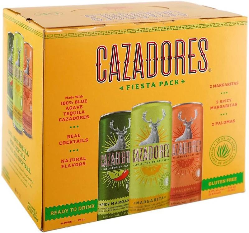 Cocktail Cazadores 6pk Fiesta pack