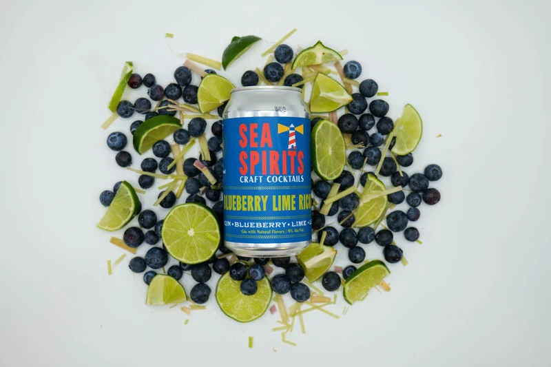 Cocktail Sea Spirits 4pk BlueBerry Lime Rickey