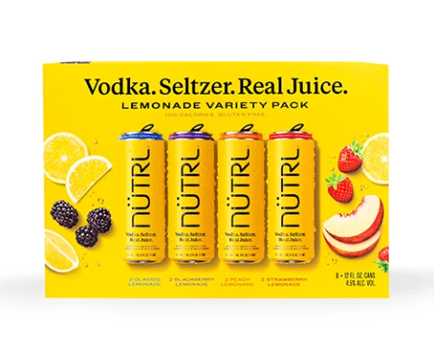 Seltzer NUTRL 8pk Lemonade 205005