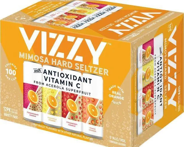 Seltzer Vizzy 12pk Mimosa