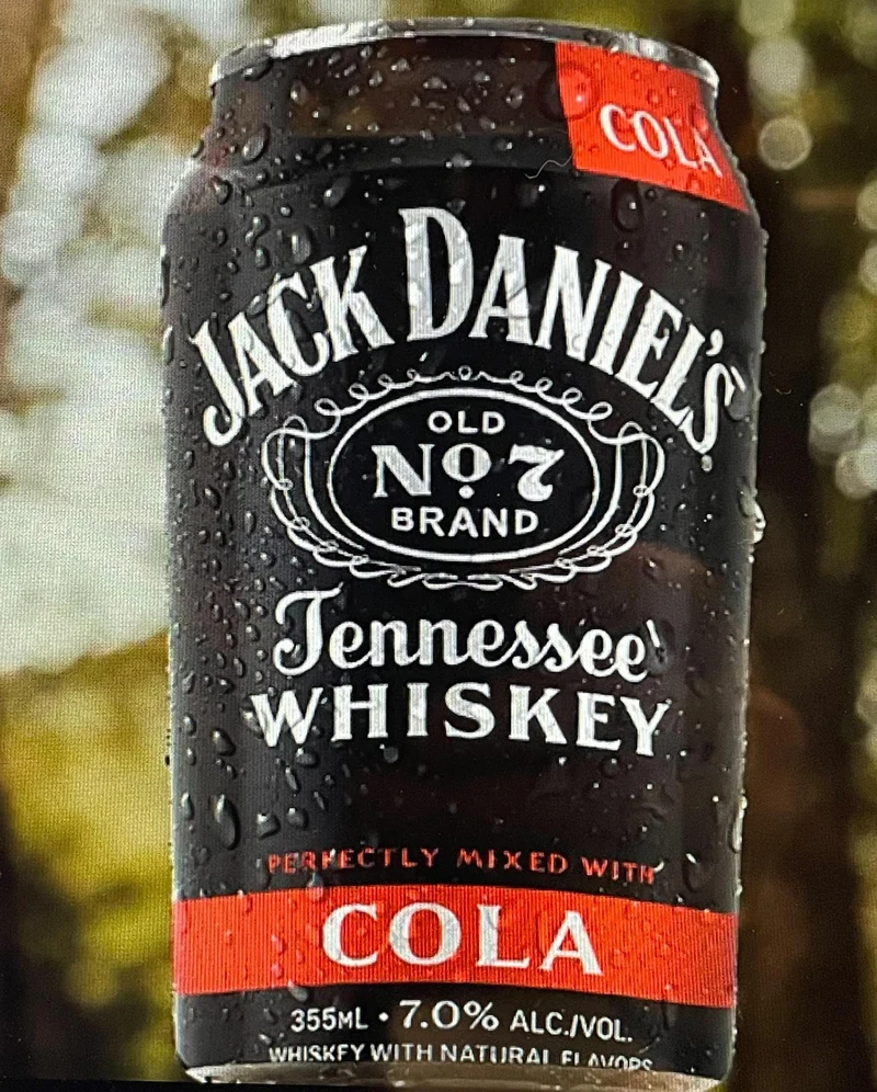 Cocktail Jack Daniels 4pk Tennessee Cola