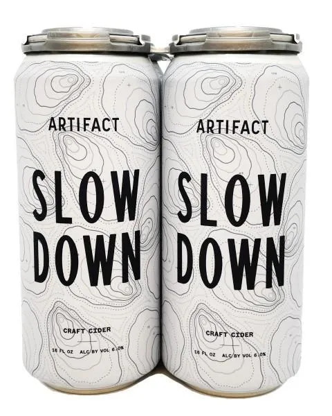 Cider Artifact 4pk Slow Down 04323