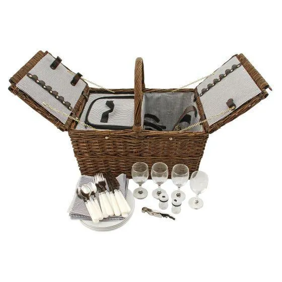 Misc Twine Living Cape Cod Picnic Basket 2629