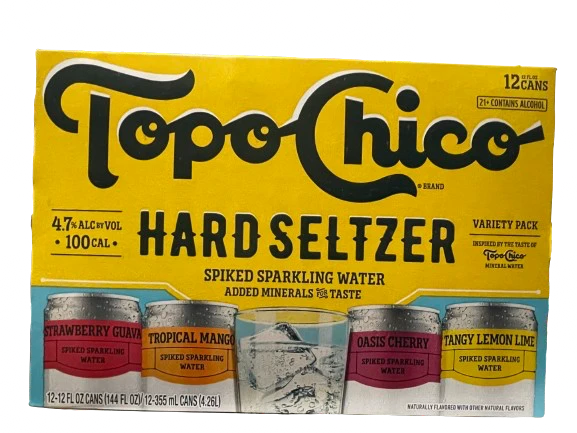 Seltzer TopoChico 12pk Variety