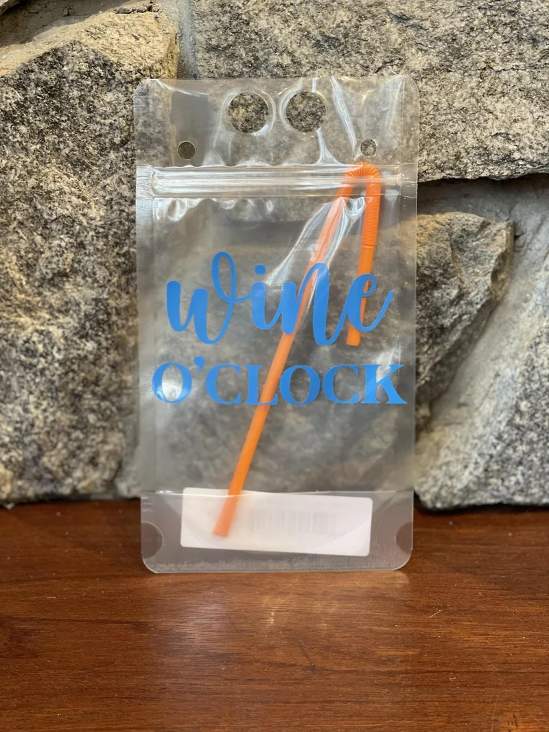 Mis MadebyBonnieRI Drink Pouches w/Straw
