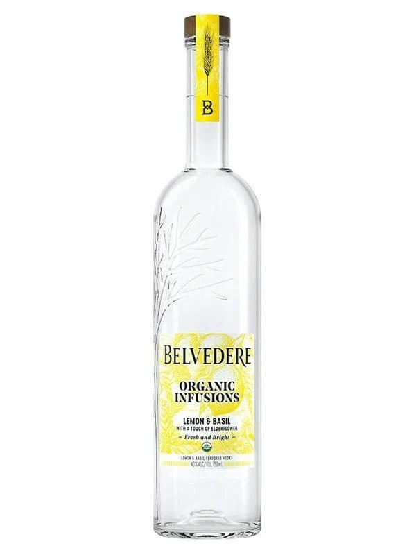 Vodka Belvedere 750ml Lemon Basil