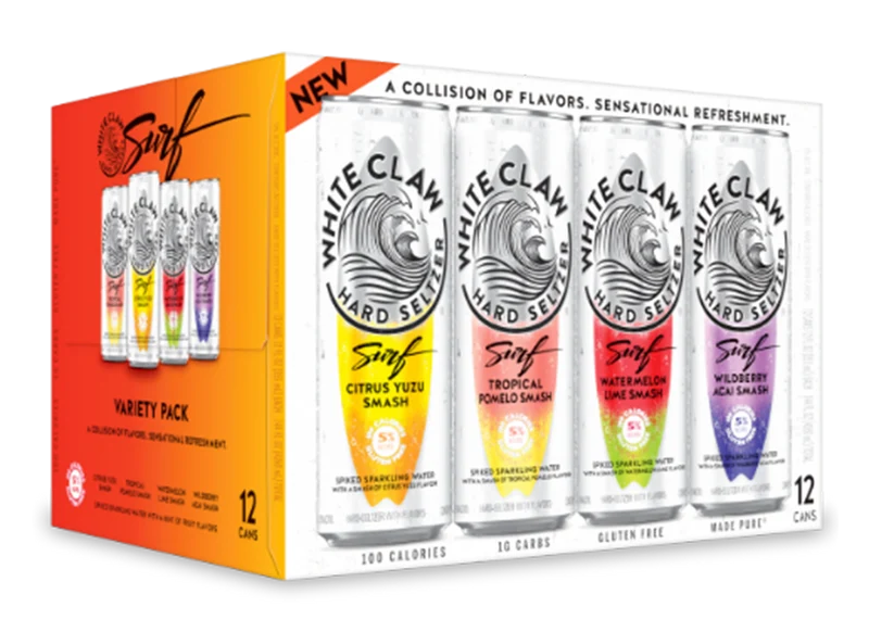 Seltzer White Claw 12pk Surf Variety
