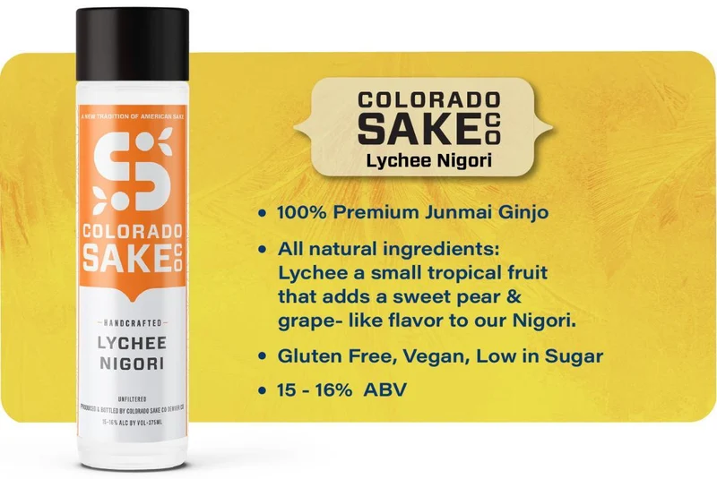 Sake Colorado Sake Co 375ml Lychee Nigori