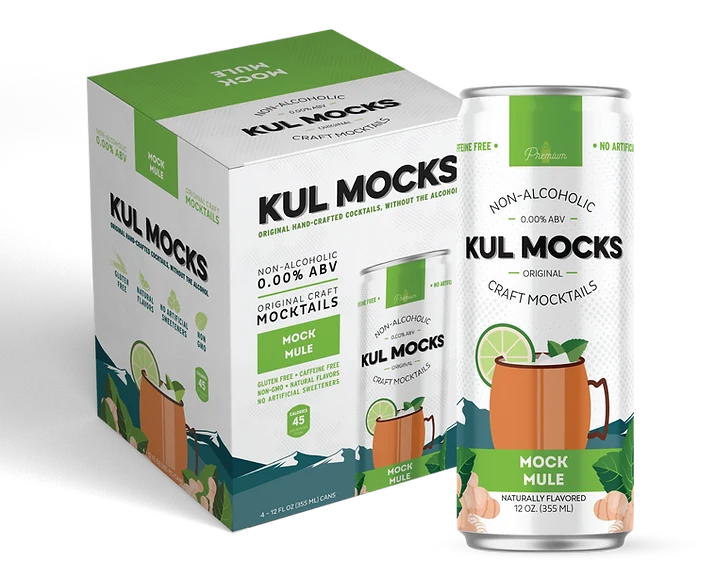 NA Cocktails KUL Mocks 4pk Mock Mule