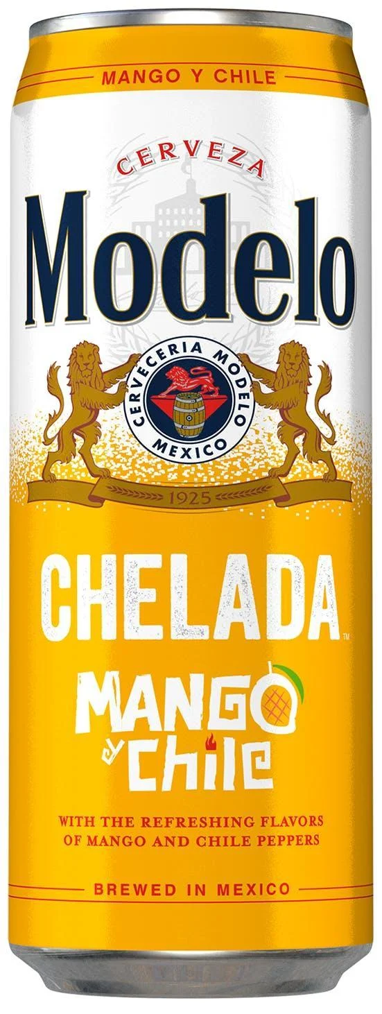 Beer 24oz Can Modelo Chelada Mango y Chile