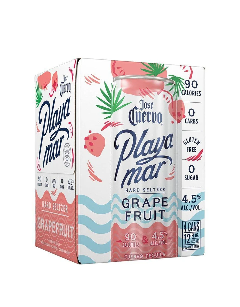 Seltzer Jose Cuervo Playa Mar Grapefruit