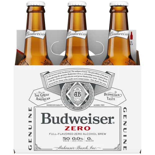 N/A Beer Budweiser 6pk Zero