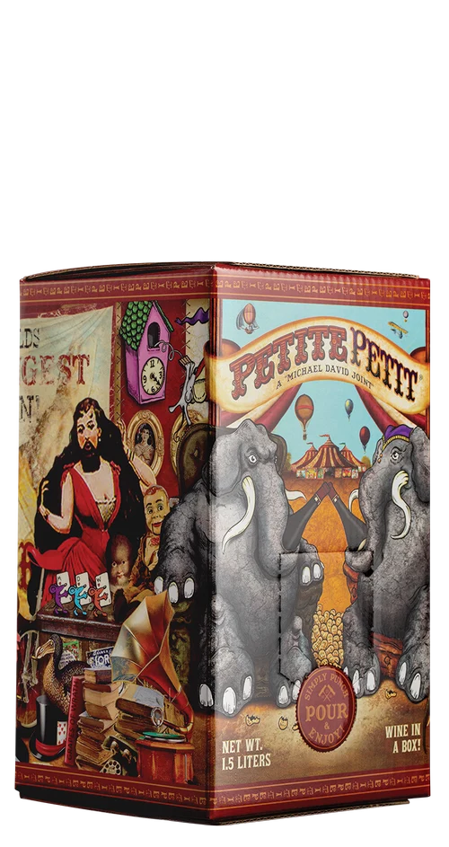 Box WIne Petite Sirah Michael David 1.5L