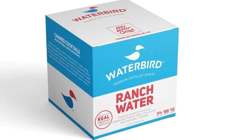 Cocktail Waterbird 4pk Ranch Water