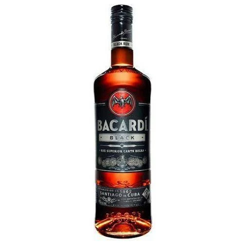 Rum Bacardi 750ml Black