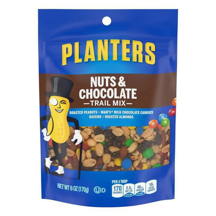 Misc Snacks Planters 6oz Nuts & Chocolate