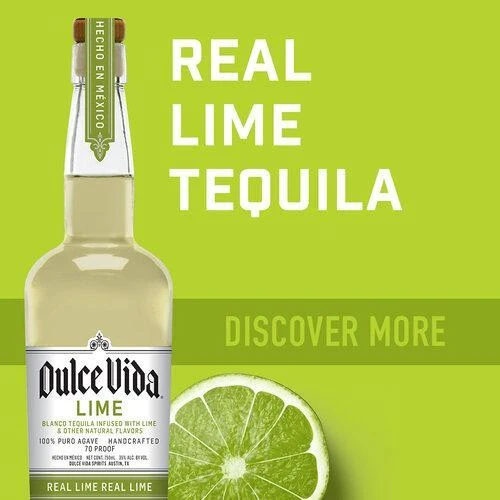 Tequila Dulce Vida 750ml Lime