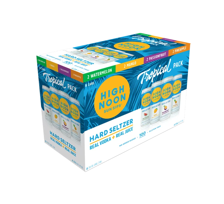 Cocktail High Noon 8pk Tropical variety