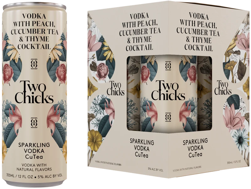 Cocktail Two Chicks 4pk CuTea