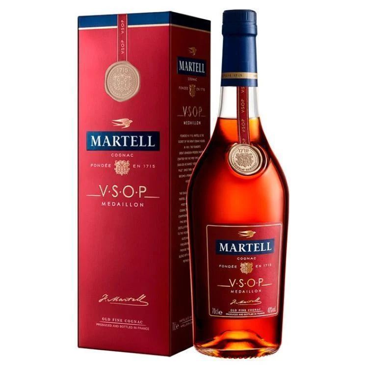 Cognac Martell 750ml VSOP Medaillon