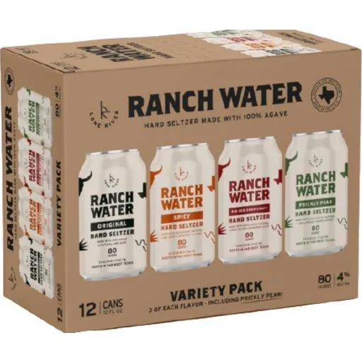 Cocktail Lone River Ranch Water 12pk Variety