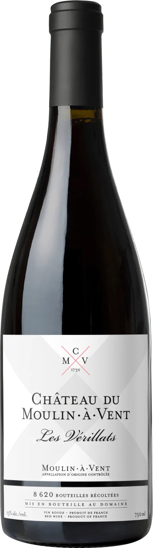 Red Wine Chateau Du Moulin a Vente 2018 Les Verillats