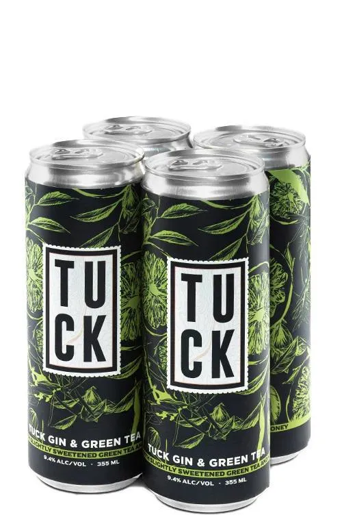Cocktail TUCK 4pk Gin & Green Tea