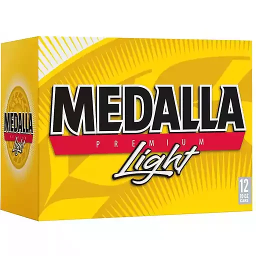 Beer Medalla 12pk can Light