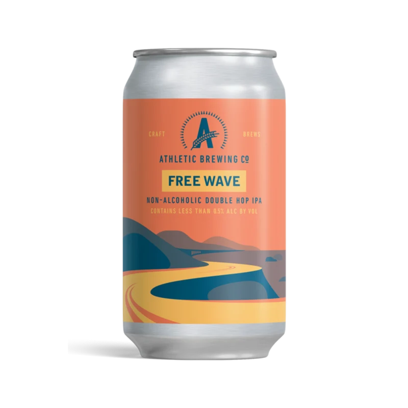 NA Athletic Brewing Co 6pk Hazy IPA Free Wave