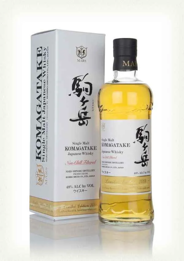 Whisky Japanese Komagatake Single Malt 2018